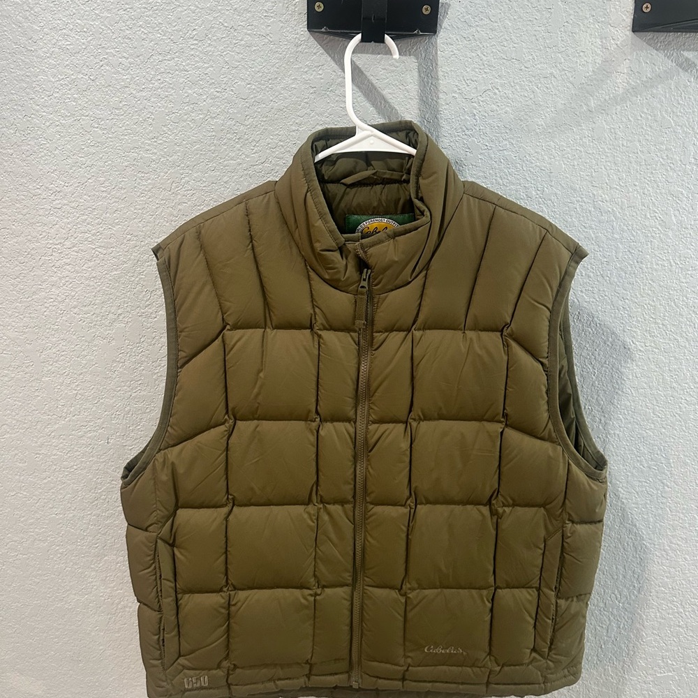 Green Quilted Puffer Vest